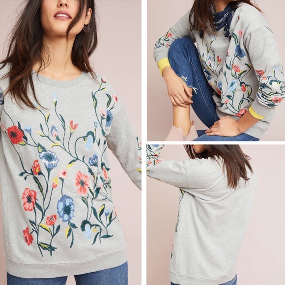 anthropologie sweatshirt